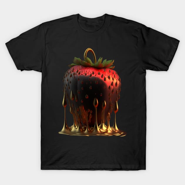 chocolate strawberry T-Shirt by likethenight